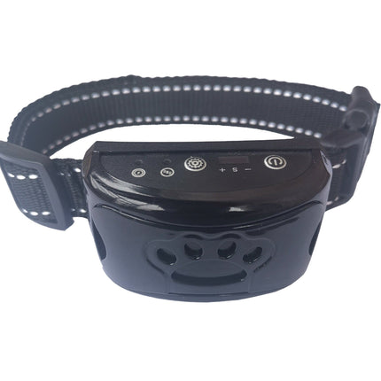 Anti-Bark Dog Collar Pet Reboo Store Black 