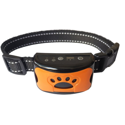 Anti-Bark Dog Collar Pet Reboo Store Orange 
